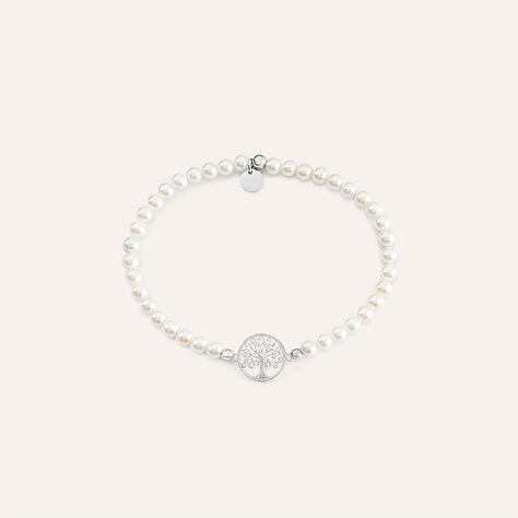 Bracciale Silver Pearls Argento Rodiato Perla sintentica - Bracciali Donna | Stroili
