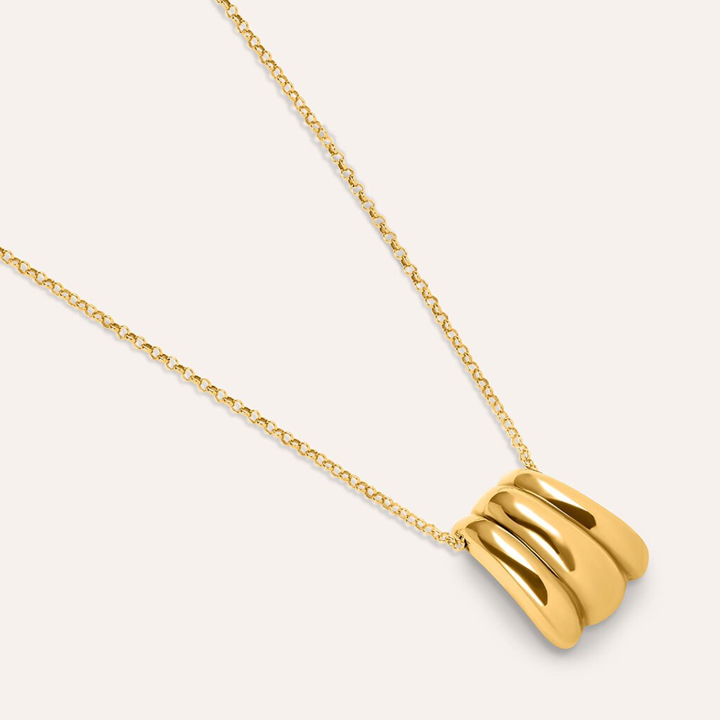 Collana Silver Collection Argento Dorato - Gioielli Donna | Stroili