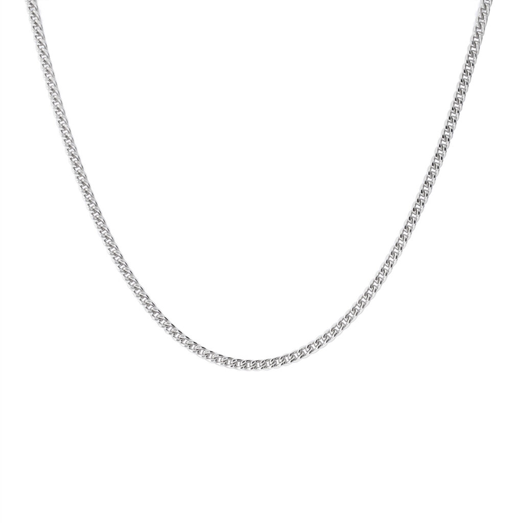 Catena Gentleman Argento Rodiato - Collane Catena Uomo | Stroili