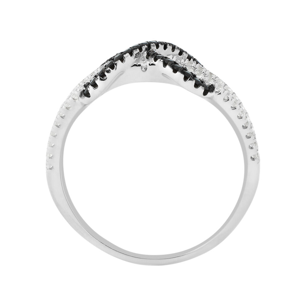 Anello Fantasia Silver Shine Argento Rodiato Cubic Zirconia - Anelli con Pietre Donna | Stroili