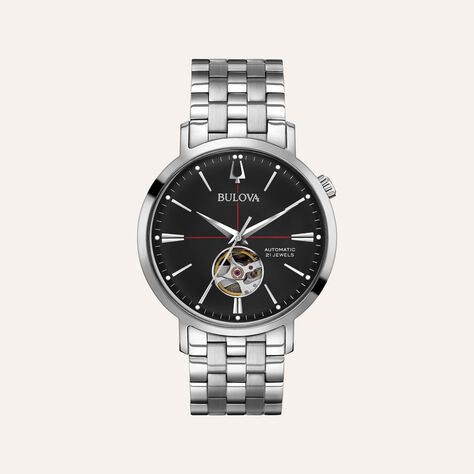 Orologio Meccanico Bulova Aerojet 96a199 - Orologi solo Tempo Uomo | Stroili