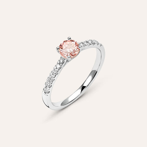 Anello Solitario Diamade Oro Bianco Diamante Lab-Grown - Anelli con Pietre Donna | Stroili