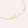 Bracciale Con Targhetta Religious Gold Oro Giallo