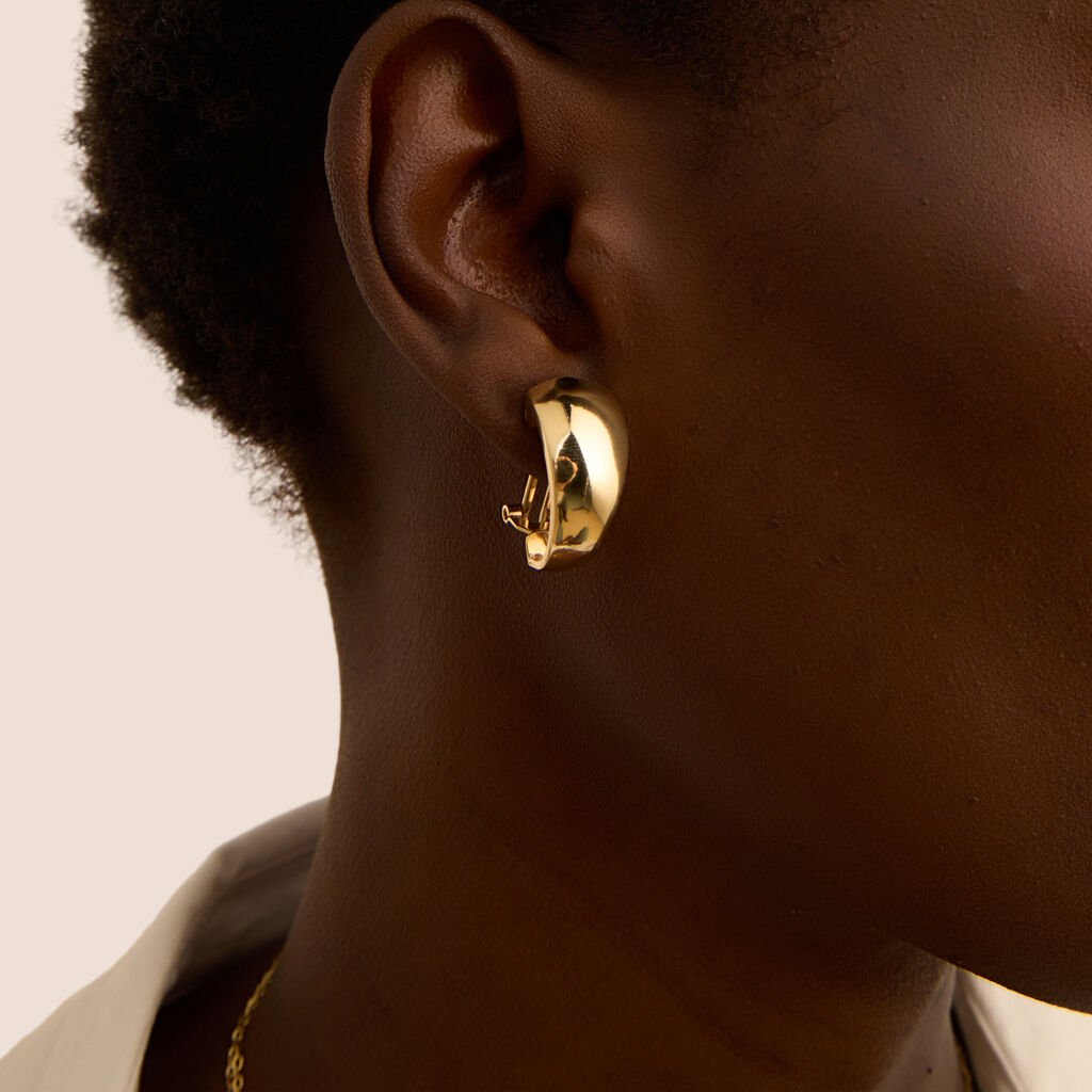 Orecchini A Cerchio Isabelle Oro Giallo