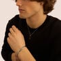 Bracciale Man Code Acciaio Cubic Zirconia