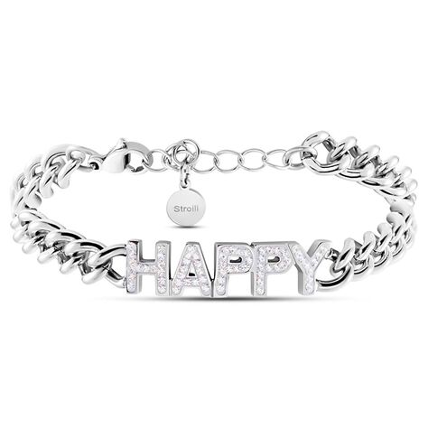 Bracciale Sunrise Acciaio Cristallo - Bracciali Donna | Stroili
