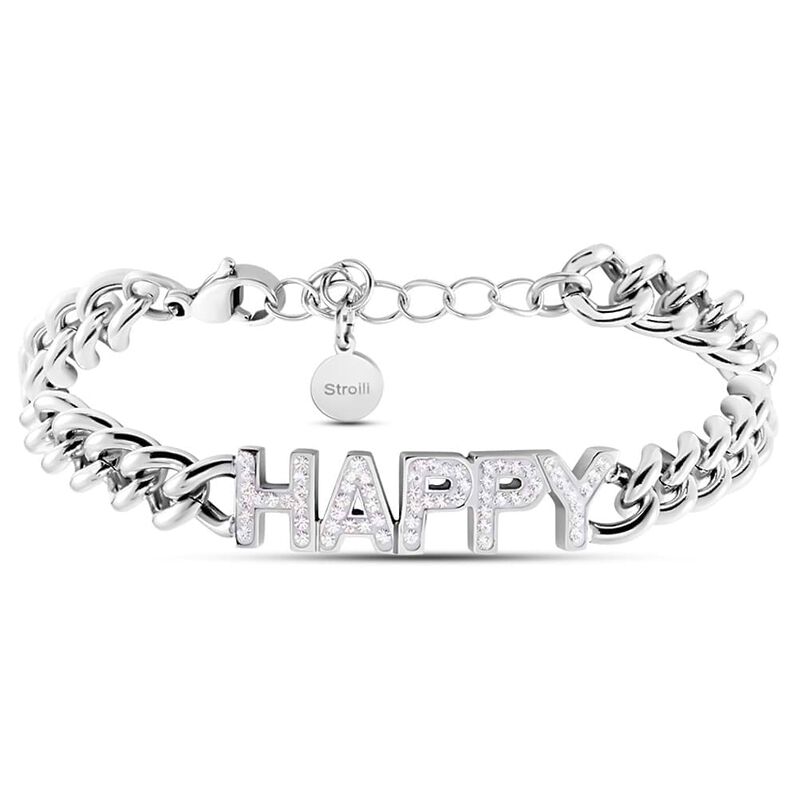 Bracciale Sunrise Acciaio Cristallo - Bracciali Donna | Stroili