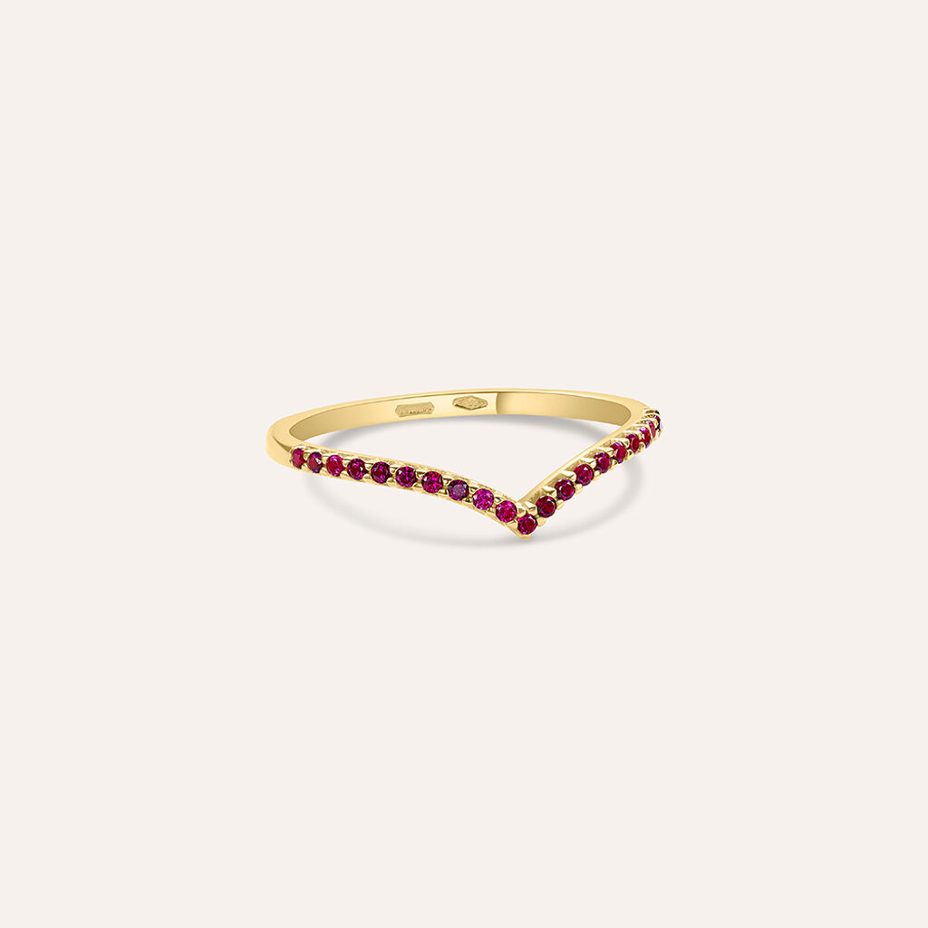 Anello Fantasia Claire Oro Giallo Cubic Zirconia - Anelli con Pietre Donna | Stroili