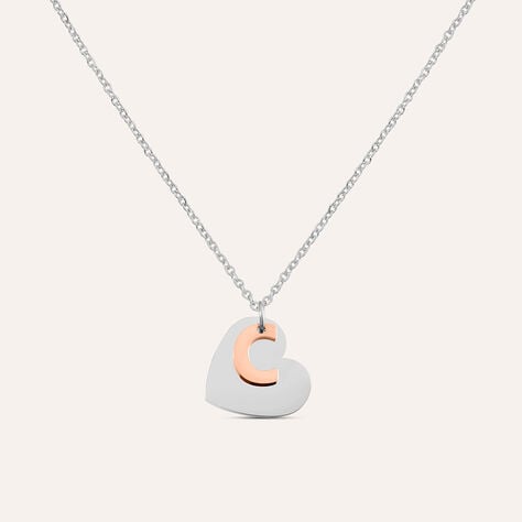 Collana Lady Chic Acciaio Bicolore Bianco / Rosa - Collane Donna | Stroili