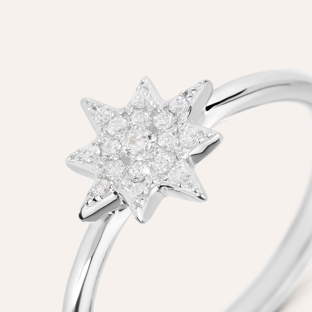 Anello Fantasia Silver Moments Argento Rodiato Cubic Zirconia