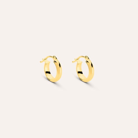 Orecchini A Cerchio Toujours Oro Giallo - Orecchini a Cerchio Donna | Stroili