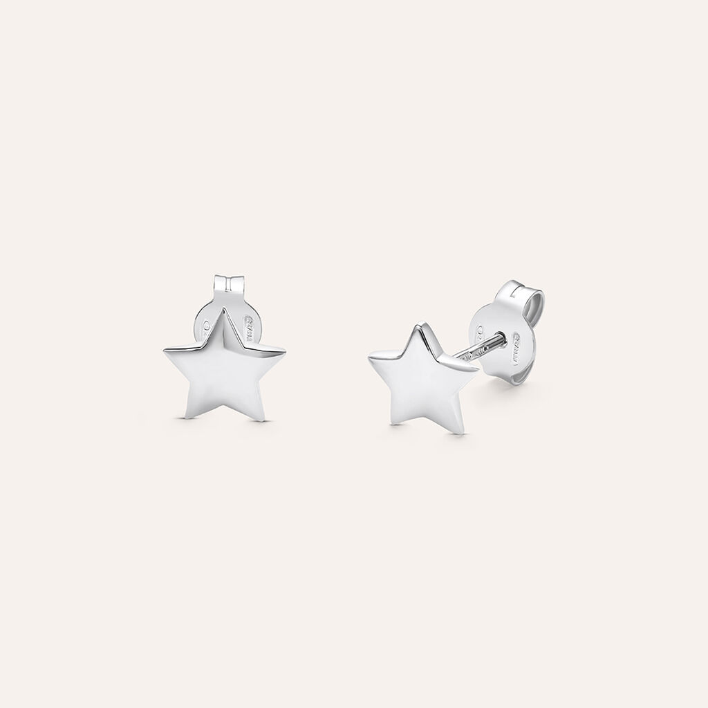 Orecchini Lobo Silver Collection Argento Rodiato