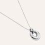 Collana Desideria Argento Nobile Rodiato