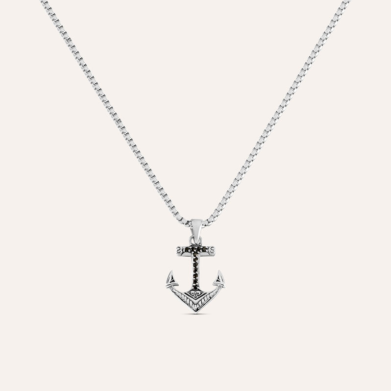 Collana Man Code Acciaio Cubic Zirconia - Collane Uomo | Stroili