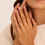 Anello Eternity Firmamenti Oro Bianco Diamante