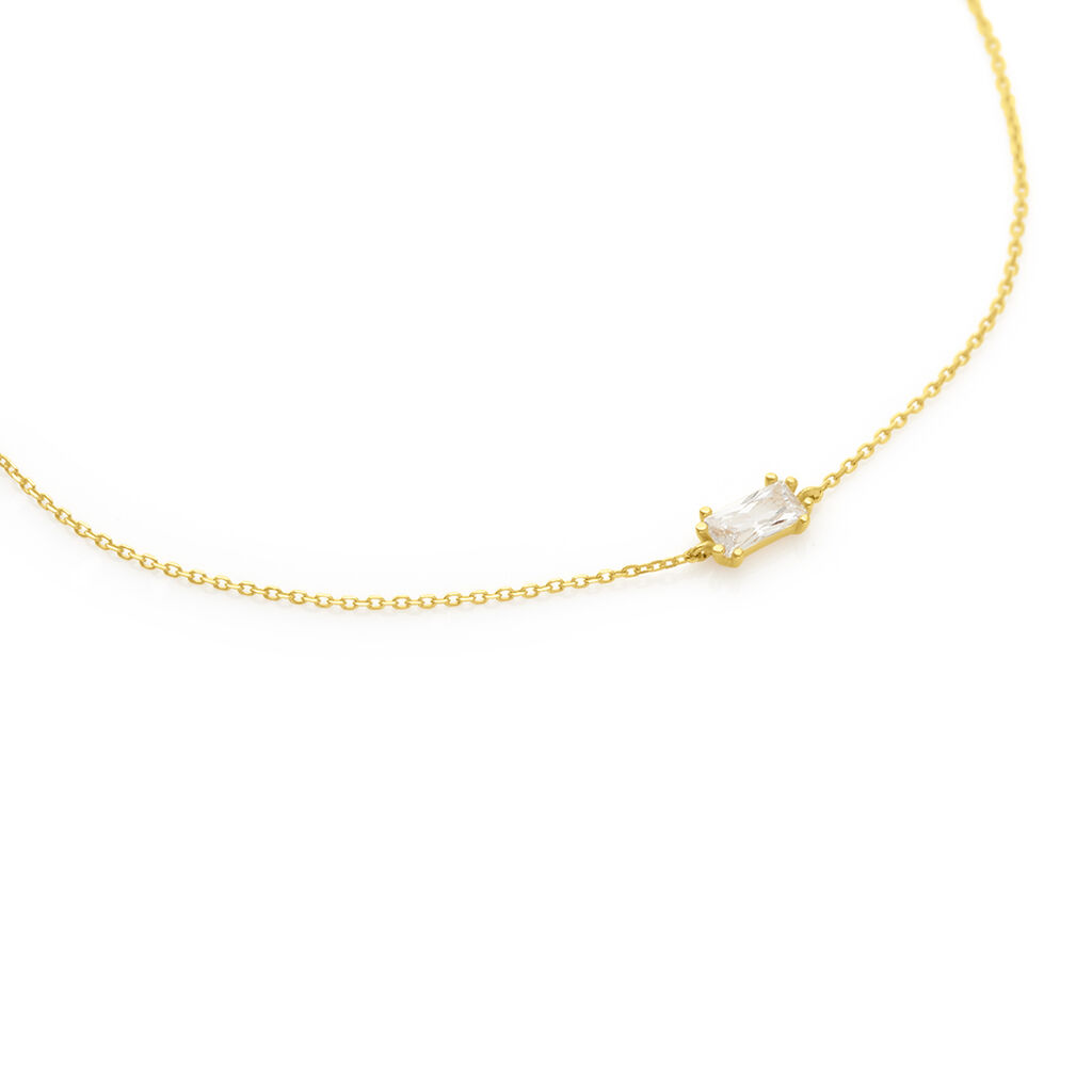 Bracciale Punto Luce Claire Oro Giallo E Cubic Zirconia - Bracciali Amicizia Donna | Stroili