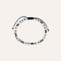 Bracciale Man Code Acciaio Antracite Labradorite