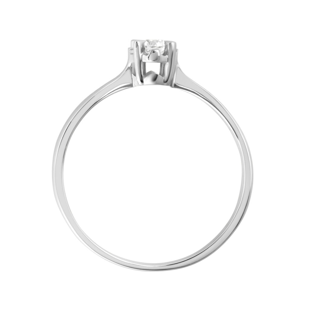 Anello Solitario Diamazing Oro Bianco Diamante - Anelli con Pietre Donna | Stroili