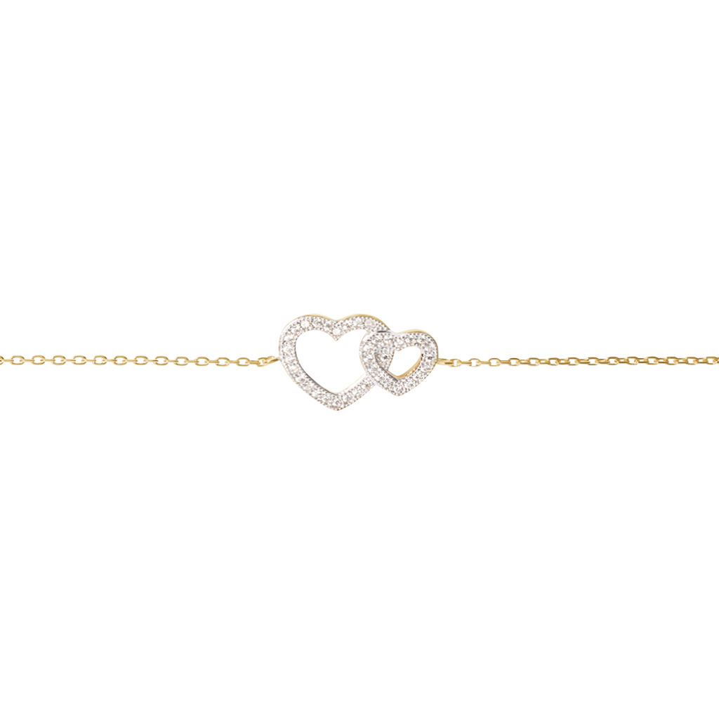 Bracciale Golden Dream Placcato Oro Giallo Cubic Zirconia - Bracciali Amicizia Donna | Stroili