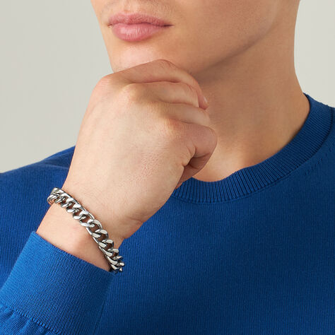 Bracciale Catena Man Code Acciaio - Bracciali Uomo | Stroili