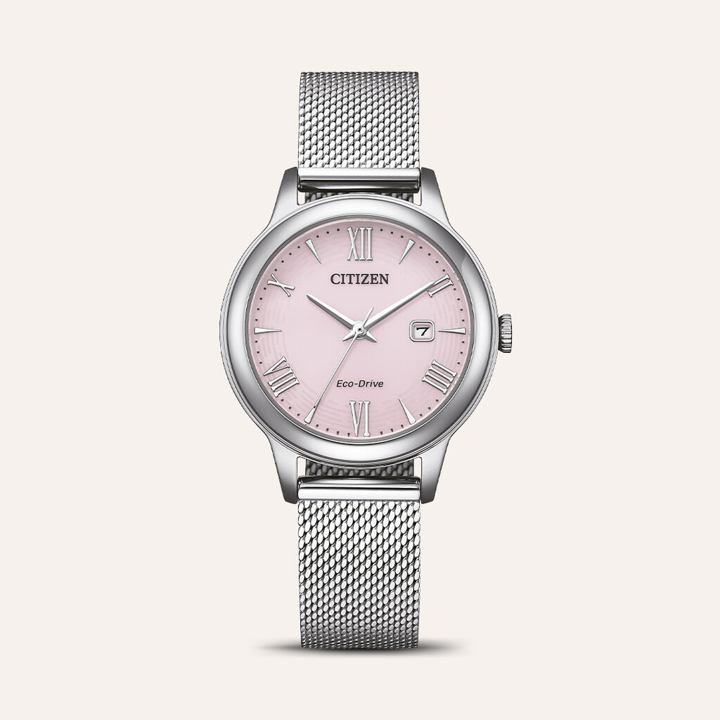Orologio Eco Drive Citizen Ore Felici Ew2621-75x - Orologi Donna | Stroili