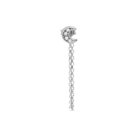 Mono Orecchino Pendente Silver Moments Argento Rodiato Cubic Zirconia - Mono Orecchino Donna | Stroili
