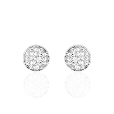 Orecchini Lobo Silver Shine Argento Rodiato Cubic Zirconia - Orecchini a Lobo Donna | Stroili