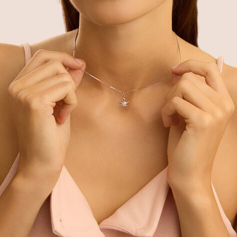 Pendente Love Beats Argento Rodiato Cubic Zirconia - Ciondoli Donna | Stroili
