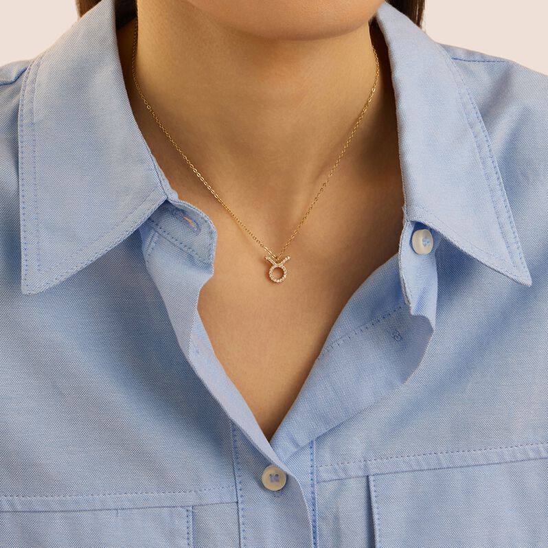 Collana Radiance Acciaio Dorato Cubic Zirconia - Collane Donna | Stroili