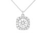 Collana Punto Luce Claire Oro Bianco Cubic Zirconia