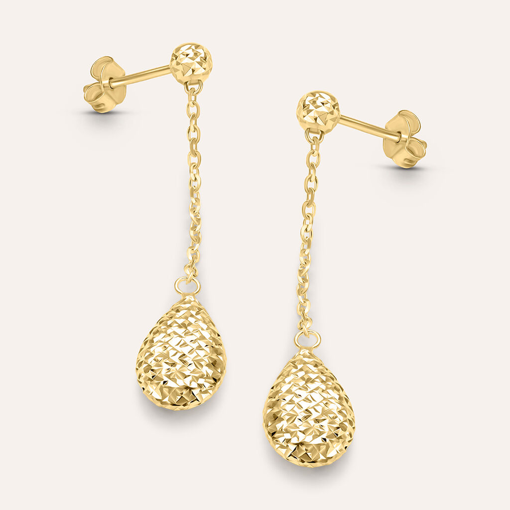 Orecchini Pendenti Isabelle Oro Giallo