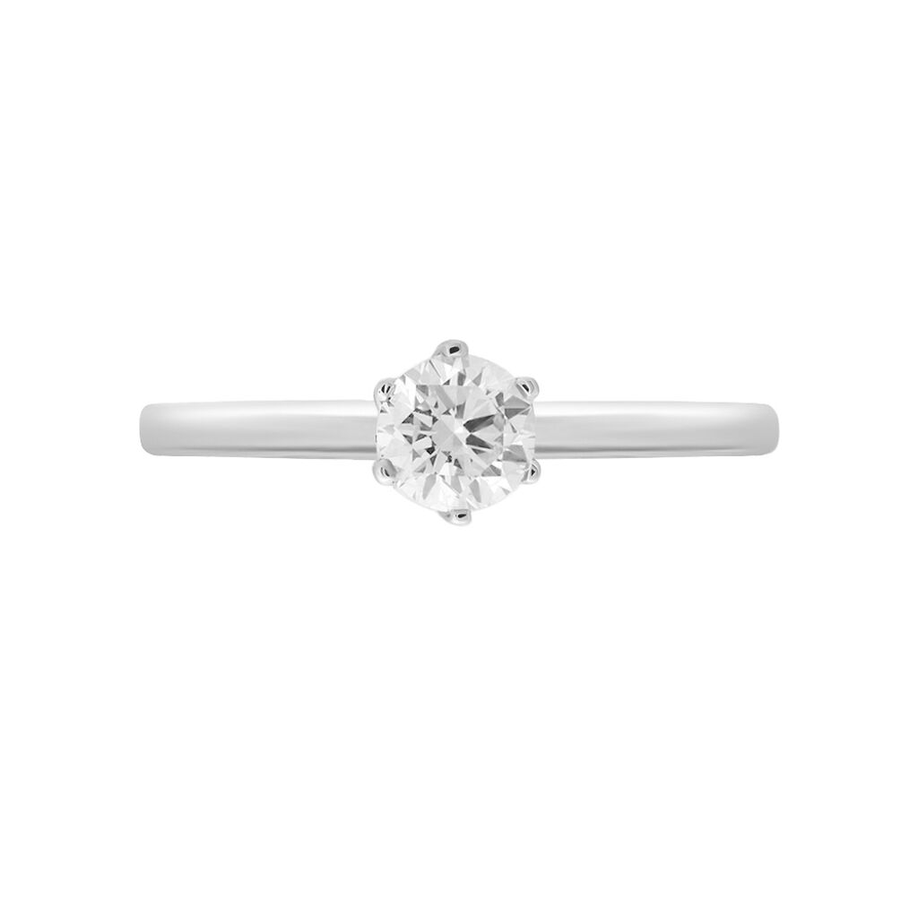 Anello Solitario Diamade Oro Bianco Diamante Lab-Grown - Anelli con Pietre Donna | Stroili