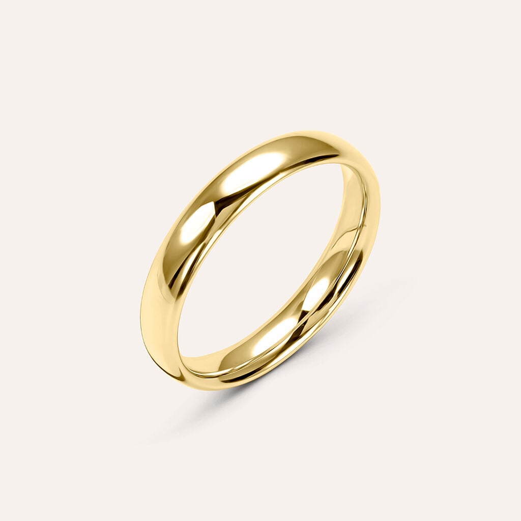 Fede Comoda Leggera 3.5 mm Oro Giallo