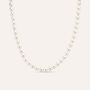 Collana Silver Pearls Argento Rodiato Perla sintentica