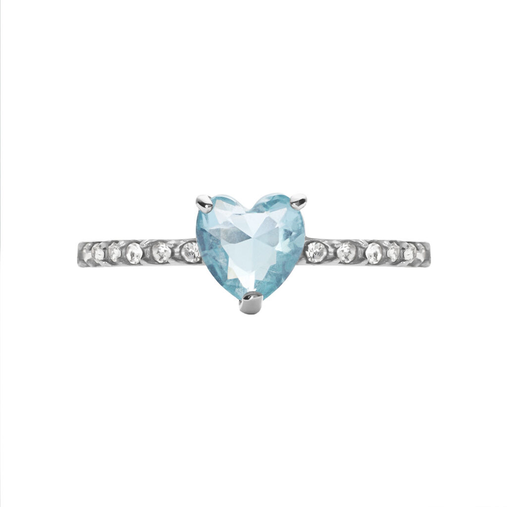 Anello Solitario Lady Chic Acciaio Cristallo - Anelli con Pietre Donna | Stroili