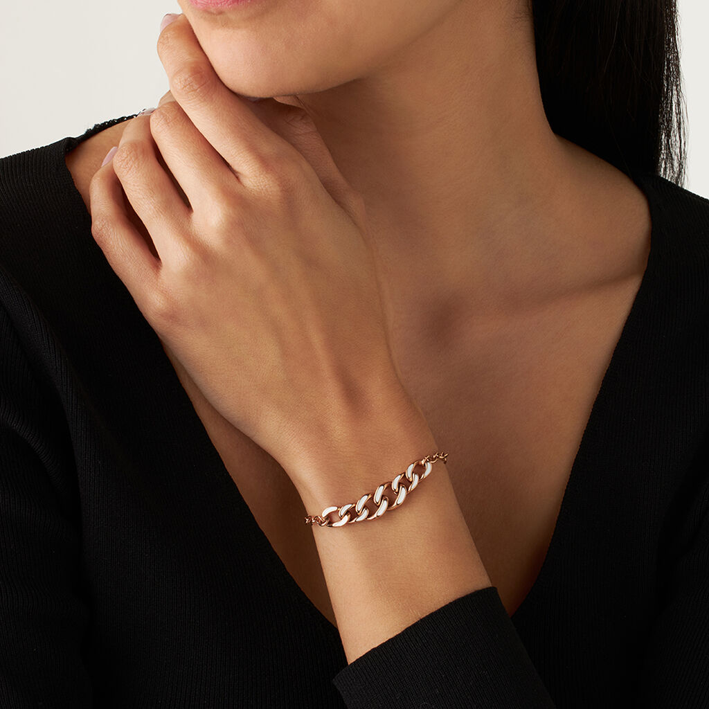 Bracciale Lady Sweet Acciaio Rosa - Bracciali Donna | Stroili