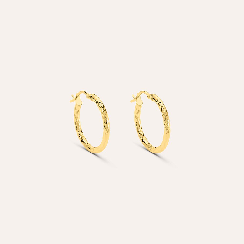 Orecchini A Cerchio Toujours Oro Giallo