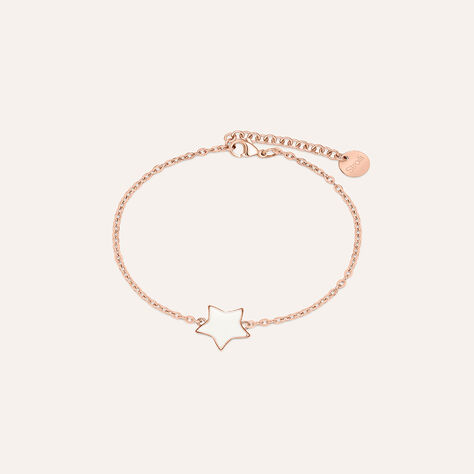 Bracciale Lady Sweet Acciaio Rosa - Bracciali con Incisione Donna | Stroili