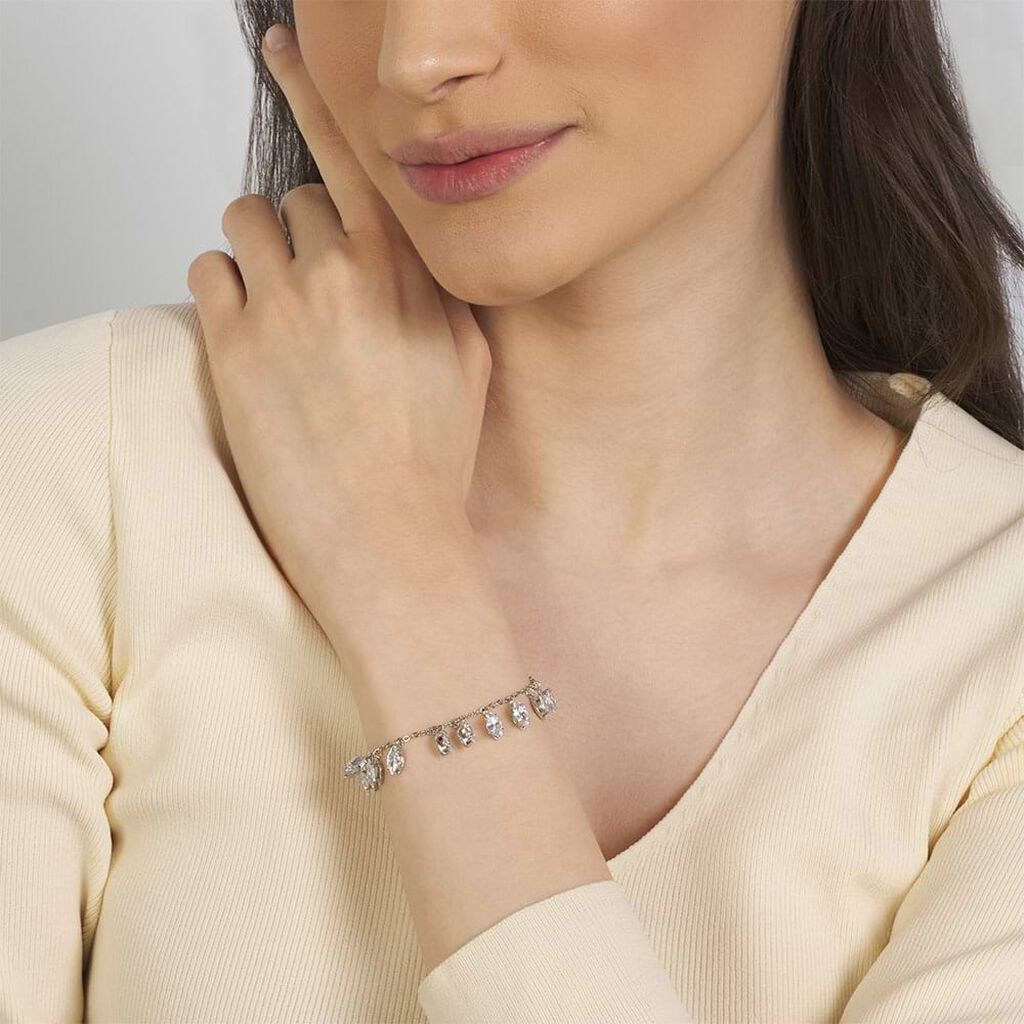 Bracciale Multi Punto Luce Romantic Shine Metallo Cristallo - Bracciali Donna | Stroili