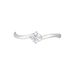 Anello Solitario Claire Oro Bianco Cubic Zirconia - Anelli con Pietre Donna | Stroili