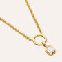 Pendente Po&egrave;me Oro Giallo Cubic Zirconia