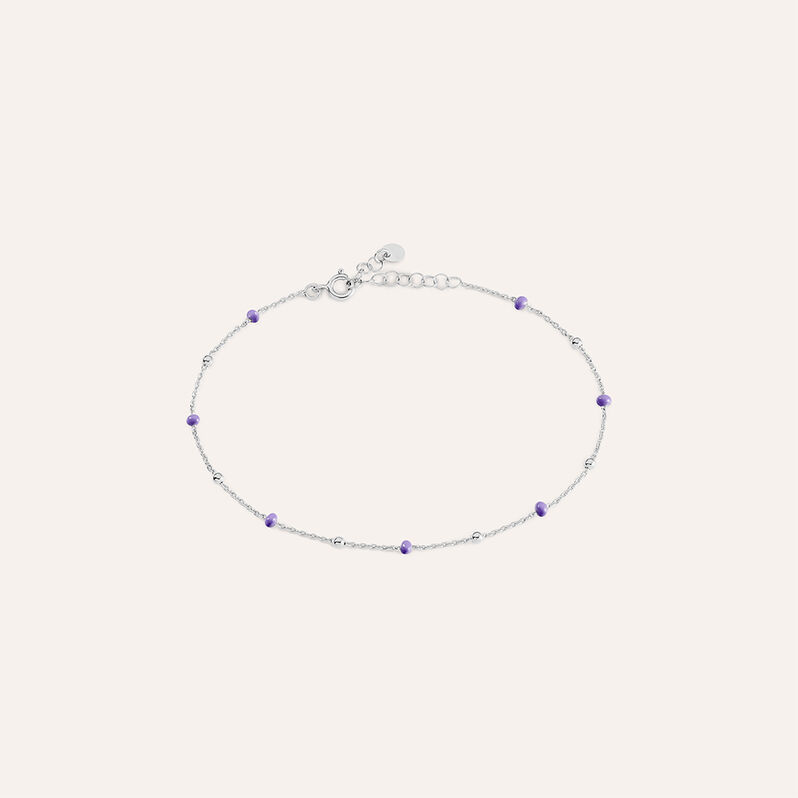 Cavigliera Silver Collection Argento Rodiato Pietra sintetica - Cavigliere Donna | Stroili