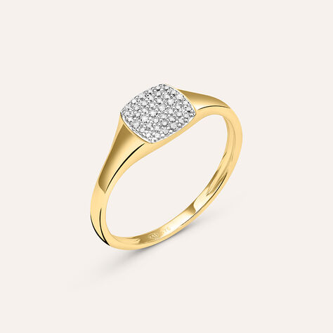 Anello Chevalier Claire Oro Giallo Cubic Zirconia - Anelli Chevalier Donna | Stroili