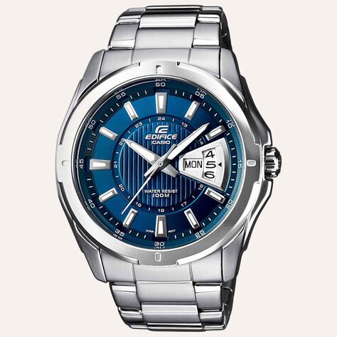 Orologio Al Quarzo Casio Edifice Ef-129d-2avef - Orologi con Datario Uomo | Stroili