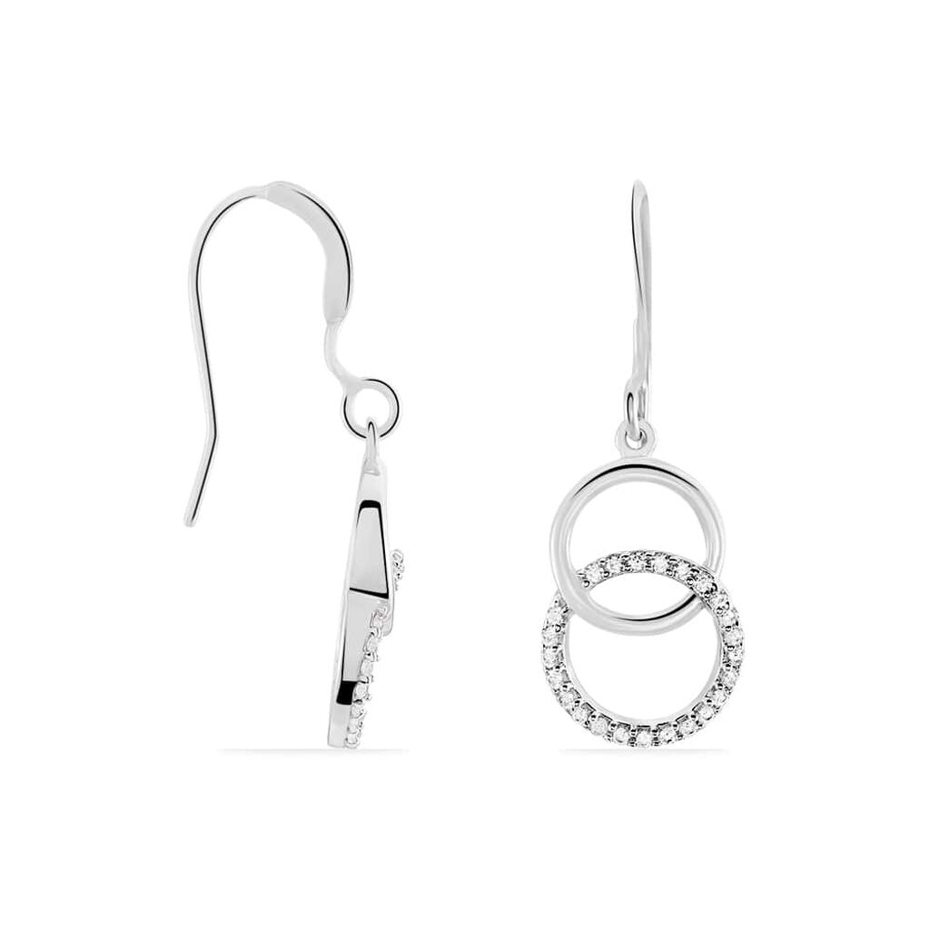 Orecchini Pendenti Silver Shine Argento Rodiato Cubic Zirconia - Orecchini Pendenti Donna | Stroili