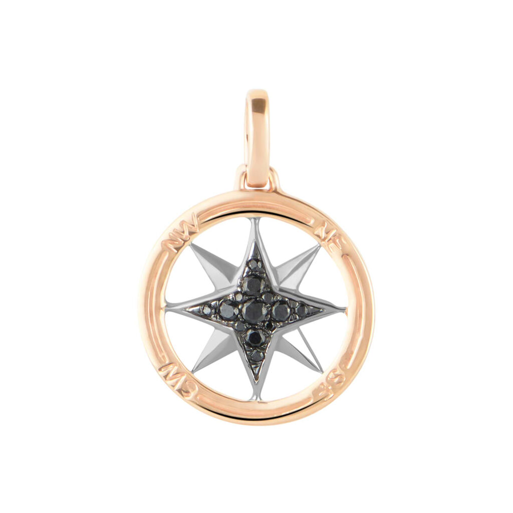 Pendente L'homme Diamant Oro Bicolore Diamante - Ciondoli Uomo | Stroili