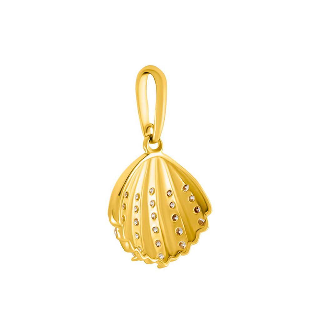 Pendente Poème Oro Giallo Cubic Zirconia - Ciondoli Donna | Stroili