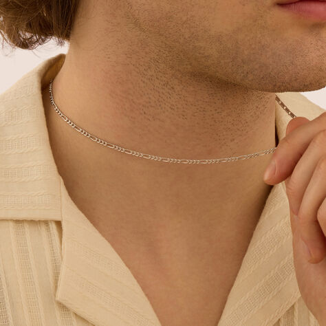 Catena L'homme Or Oro Bianco - Collane Catena Uomo | Stroili