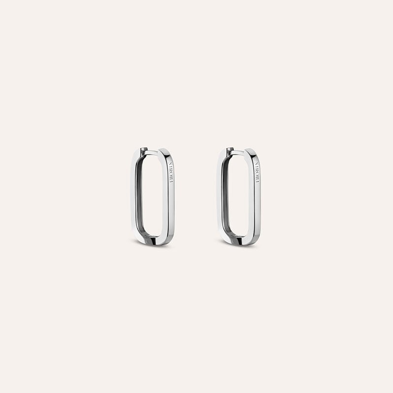 Orecchini A Cerchio Silver Collection Argento - Orecchini a Cerchio Donna | Stroili
