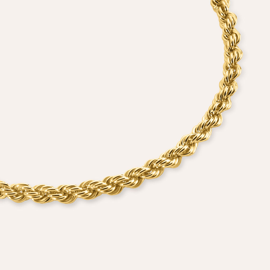 Bracciale Catena Desideria Argento Nobile Dorato